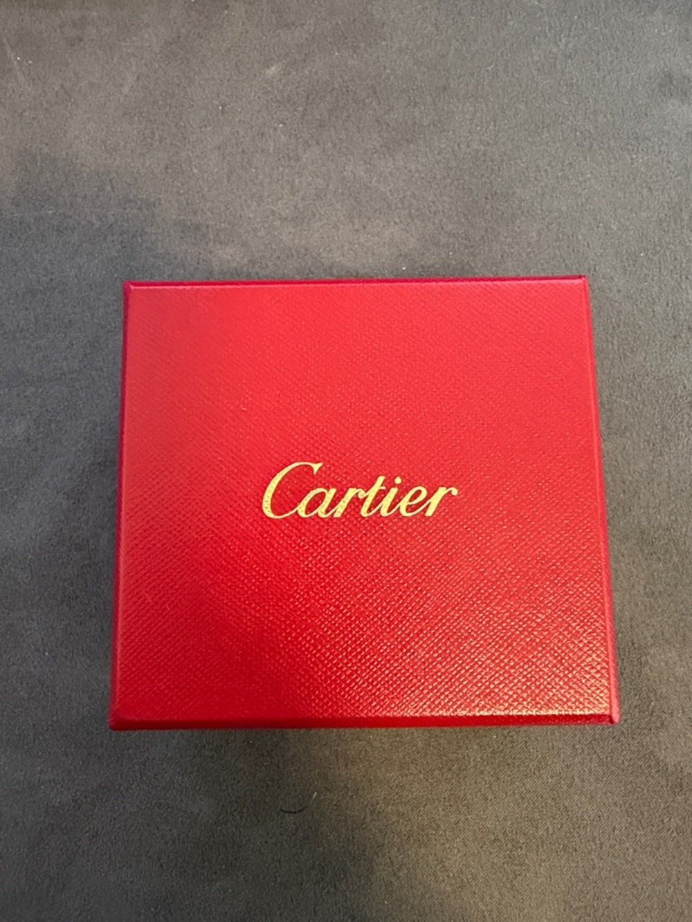 Cartier 18k yellow gold love earrings - unisex